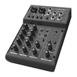 4 Channel Mic-Line Audio Mixer With USB Interface (AQM-1400BT) Audiopipe