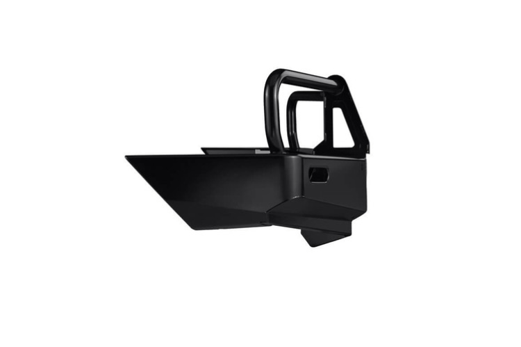 ARB 3423030B Toyota Tacoma 2005-2011 Deluxe Front Bumper Winch Ready with Grille Guard, Black Powder Coat Finish