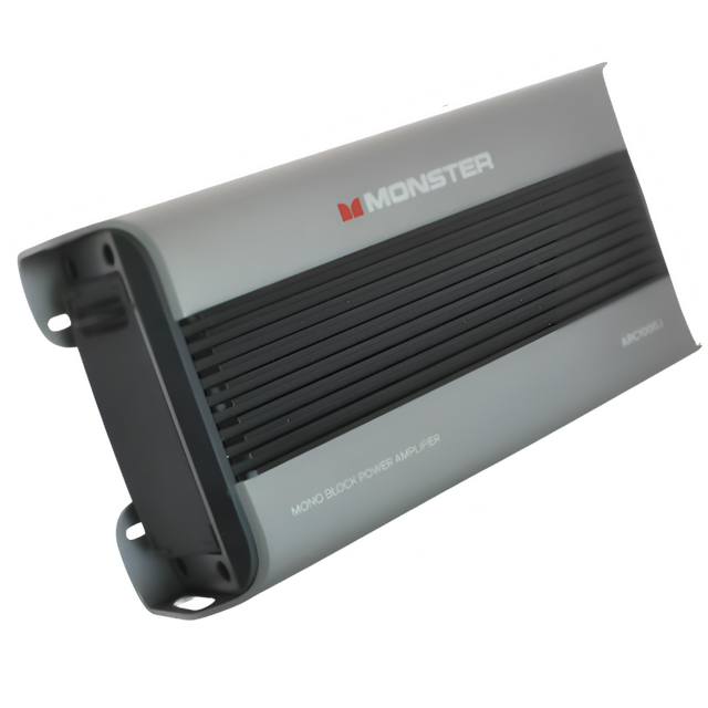 Monster ARC1600.1 1600W RMS Mini Marine Monoblock Amplifier Monster Audio