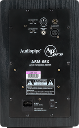 ASM-65X 6" Professional Full Range Studio Monitor Speaker with Built-In DSP Audiopipe