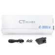 ATv2-3000.1d // 3500 Watts RMS Monoblock Car Amplifier CT Sounds