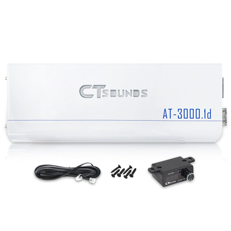 ATv2-3000.1d // 3500 Watts RMS Monoblock Car Amplifier CT Sounds