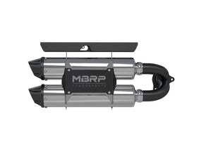 MBRP AT-9518PT Dual Slip-On Performance Series Exhaust, 2016-2021 RZR XP Turbo / Turbo S MBRP Exhaust