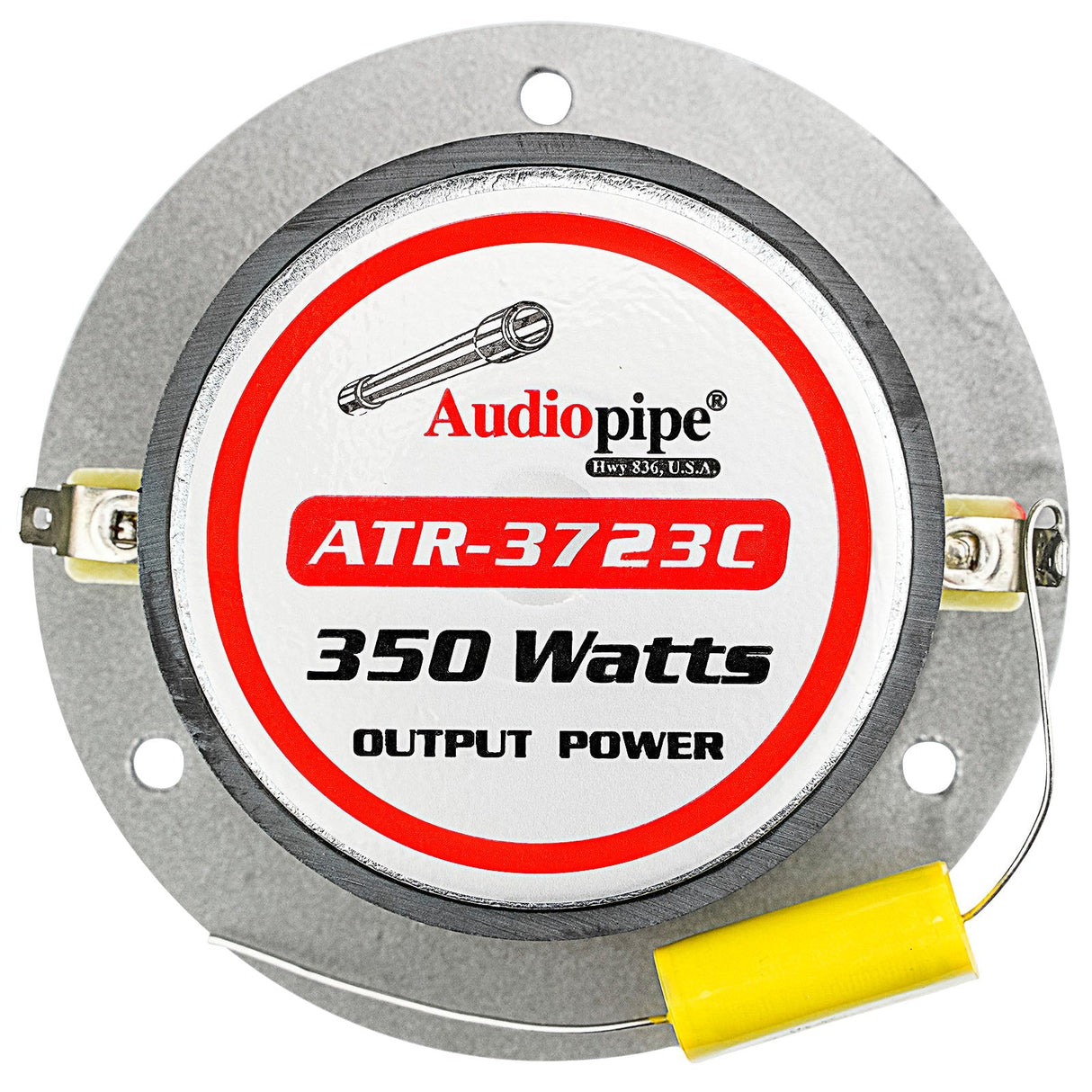 ATR-3723C 3 3/4” Aluminum Bullet Titanium Horn Tweeter Audiopipe