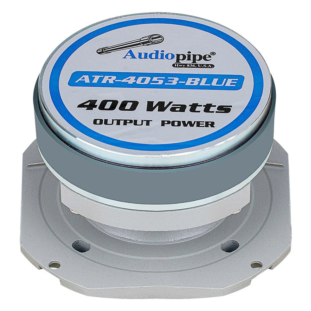 Audiopipe ATR-4053-BLUE Heavy Duty Super Tweeter (Single) Audiopipe