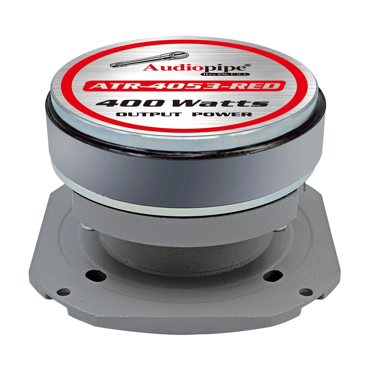 Audiopipe ATR-4053-RED Heavy Duty Super Tweeter (Single) Audiopipe