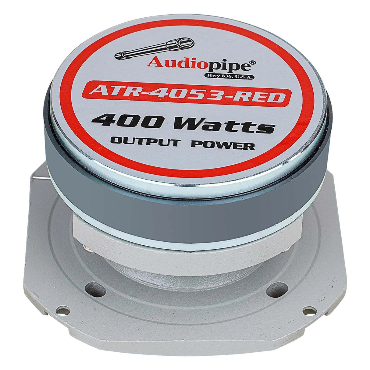 Audiopipe ATR-4053-RED Heavy Duty Super Tweeter (Single) Audiopipe