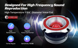 Heavy Duty Titanium Super Tweeter (ATR-4061-RED) Audiopipe
