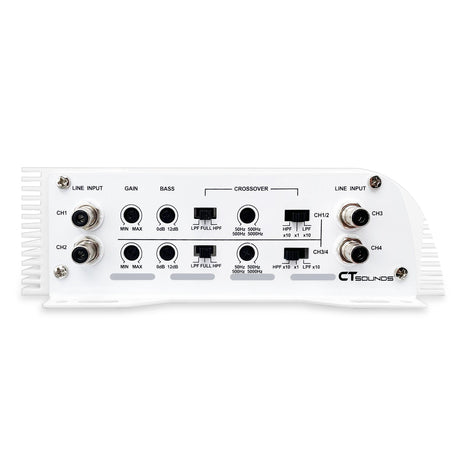 ATv2-125.4d // 800 Watts RMS 4-Channel Car Amplifier CT Sounds
