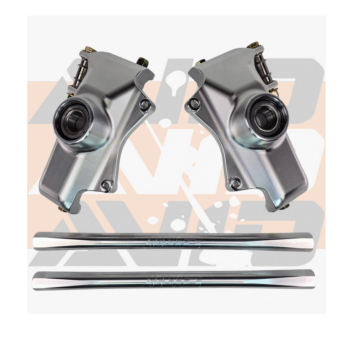 AVID YXZ MT72 72" Front Long Travel Suspension Kit, Billet Race Knuckles