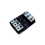 Audio Xtreme Code AXC-3ANL-FHD Fused Distribution Block (3) 0GA/4GA In & (3) 0GA/4GA Out AudioXtremeCode