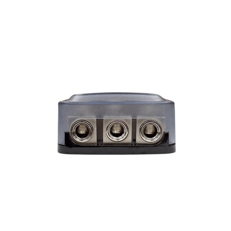 Audio Xtreme Code AXC-3ANL-FHD Fused Distribution Block (3) 0GA/4GA In & (3) 0GA/4GA Out AudioXtremeCode