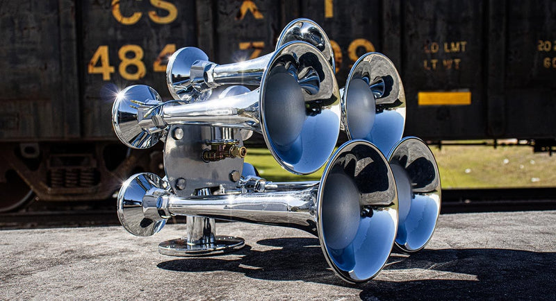 OPEN BOX Admiral Chrome Train Horn