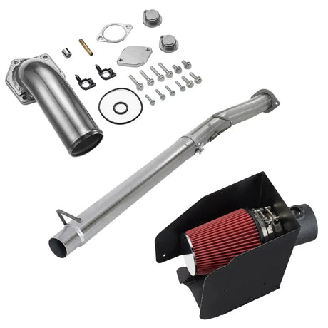 EGR/DPF Delete kIt/Air intake kit for 2008-2010 Ford 6.4 Powerstroke F250 F350 F450 6.4L