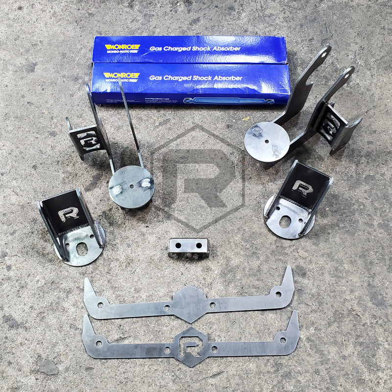 2014-2018 Silverado Sierra Reklez Rear Airbag Upgrade Kit