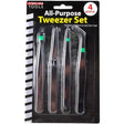 All purpose tweezer set TekShack