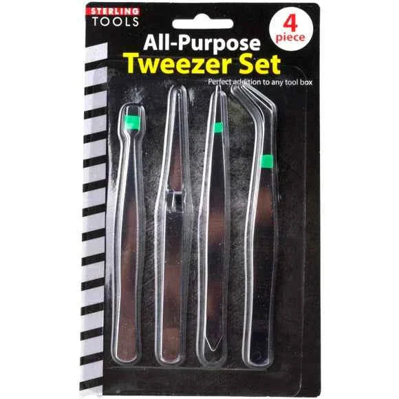 All purpose tweezer set TekShack