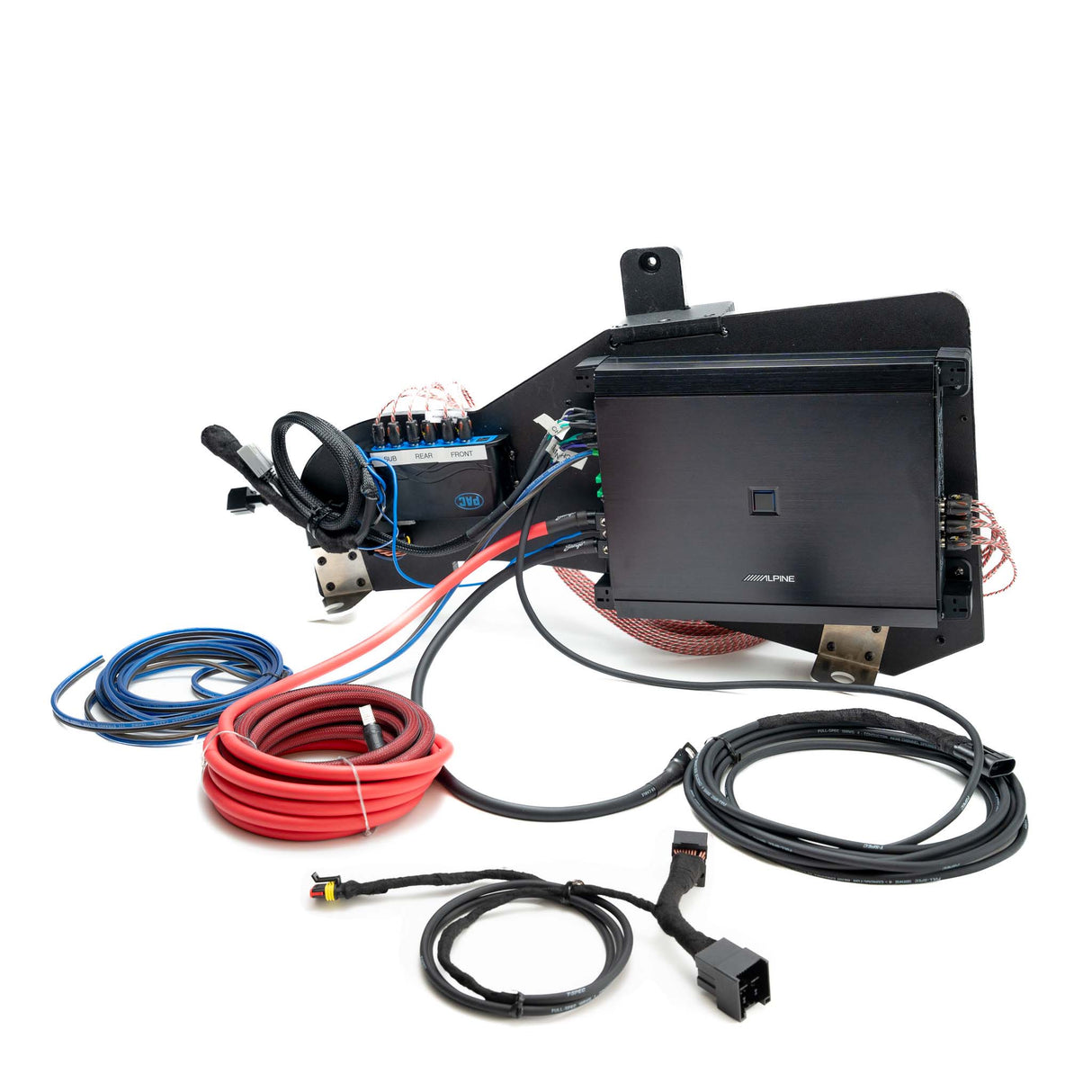 Alpine Plug & Play Amp Kit Bundle Upgrade 2 & 4-Door (B&O System) | '21- Current Ford Bronco
