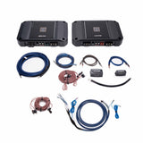 Alpine R Series Plug & Play Dual Amplifier Kit Bundle | '18- '23 JL Wrangler/ '20- '23 JT Gladiator
