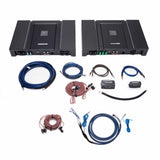 Alpine Status Series Plug & Play Dual Amplifier Kit Bundle | '18- '23 JL Wrangler/ '20- '23 JT Gladiator