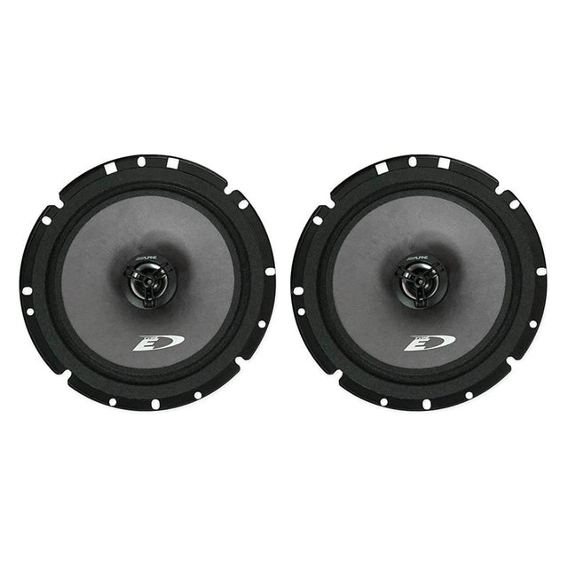 Alpine SXE-1726S 6.5" Coaxial Speakers (Pair) Alpine