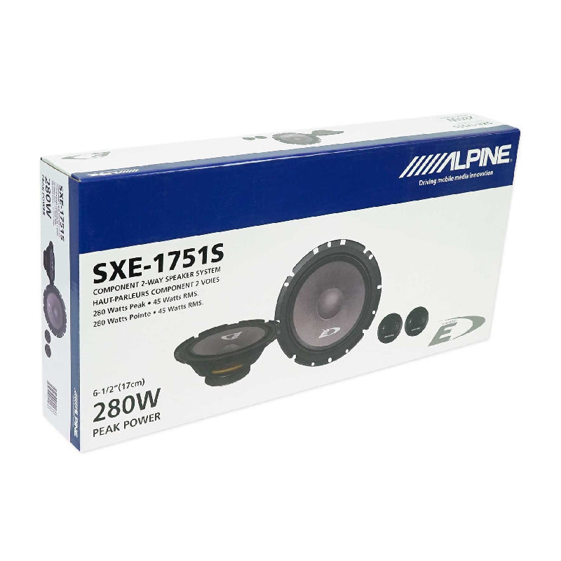 Alpine SXE-1751S 6.5" Component Speakers (Pair) Alpine