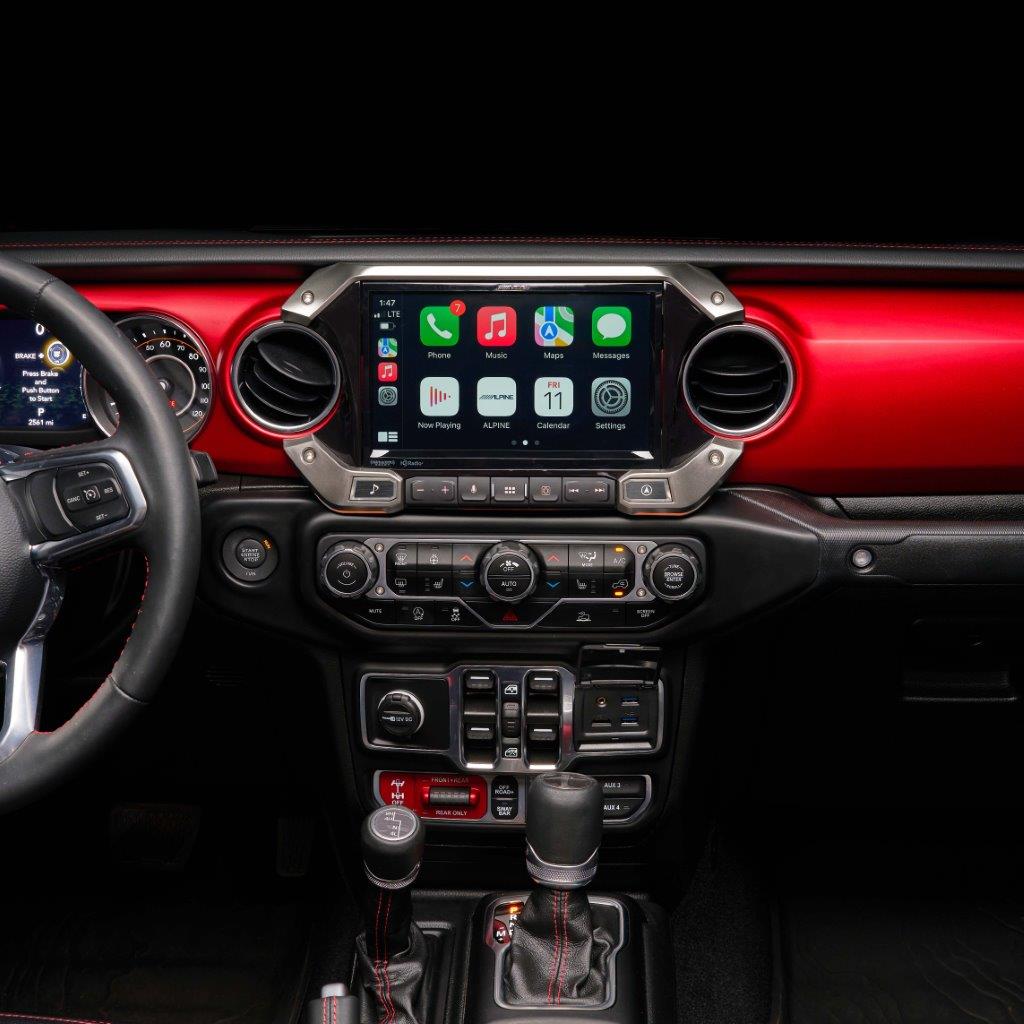 Alpine Restyle i509-WRA-JL 9" Multimedia Receiver  I '18-'23 Jeep JL Wranglers/ '20-'23 Jeep JT Gladiators