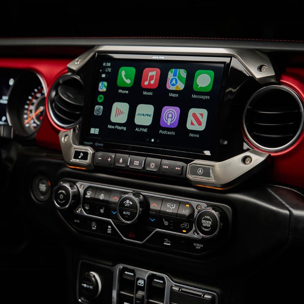 Alpine Restyle i509-WRA-JL 9" Multimedia Receiver  I '18-'23 Jeep JL Wranglers/ '20-'23 Jeep JT Gladiators