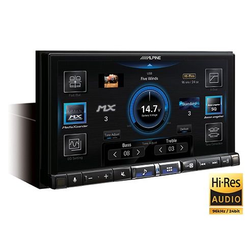 Alpine iLX-507 | 7" Digital Media Receiver Alpine