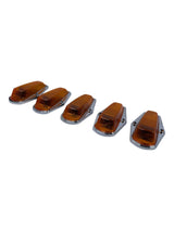 Complete Performance Amber Chrome Cab Light Kit - 1973-1997 Ford F-Series Complete Performance