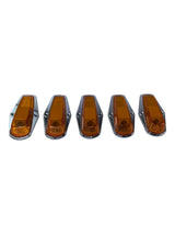 Complete Performance Amber Chrome Cab Light Kit - 1973-1997 Ford F-Series Complete Performance