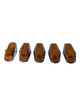 Complete Performance Amber Chrome Cab Light Kit - 1973-1997 Ford F-Series Complete Performance