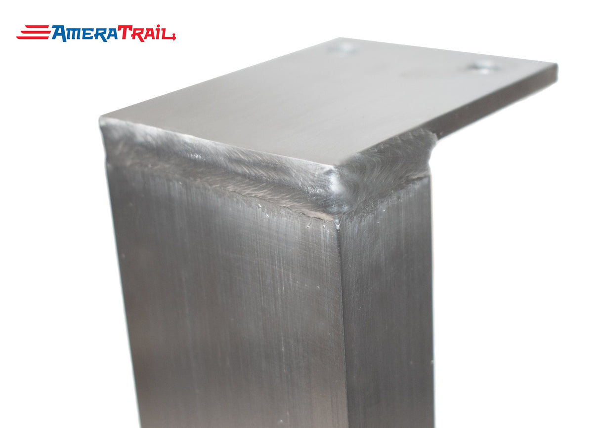 Aluminum Weld on Bunk Brackets, Available in Different Sizes - Includes 2 Stainless Steel Lag Bolts