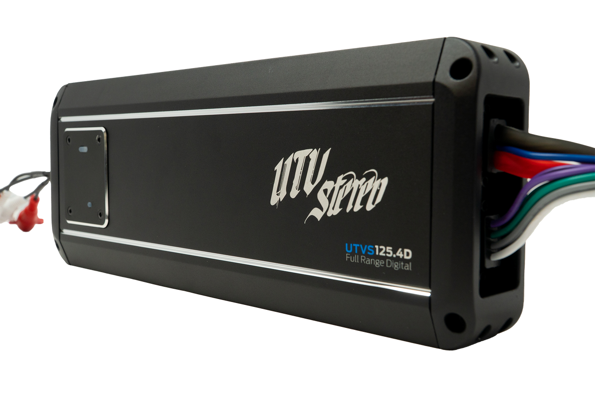 Signature Series 800W 4-Channel Amplifier | UTVS125.4D Kawasaki UTV Stereo