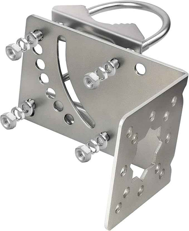 Antenna Mast Clamp,Antenna Pole Mount Bracket with Double U-Bolts TekShack