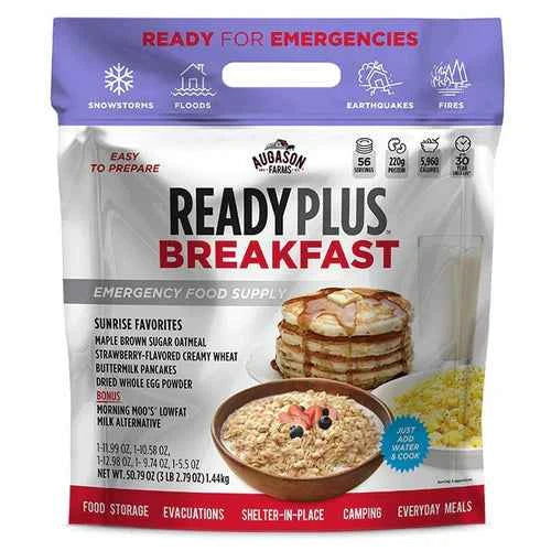 Augason Farms READY PLUS Breakfast Variety Pouch TekShack