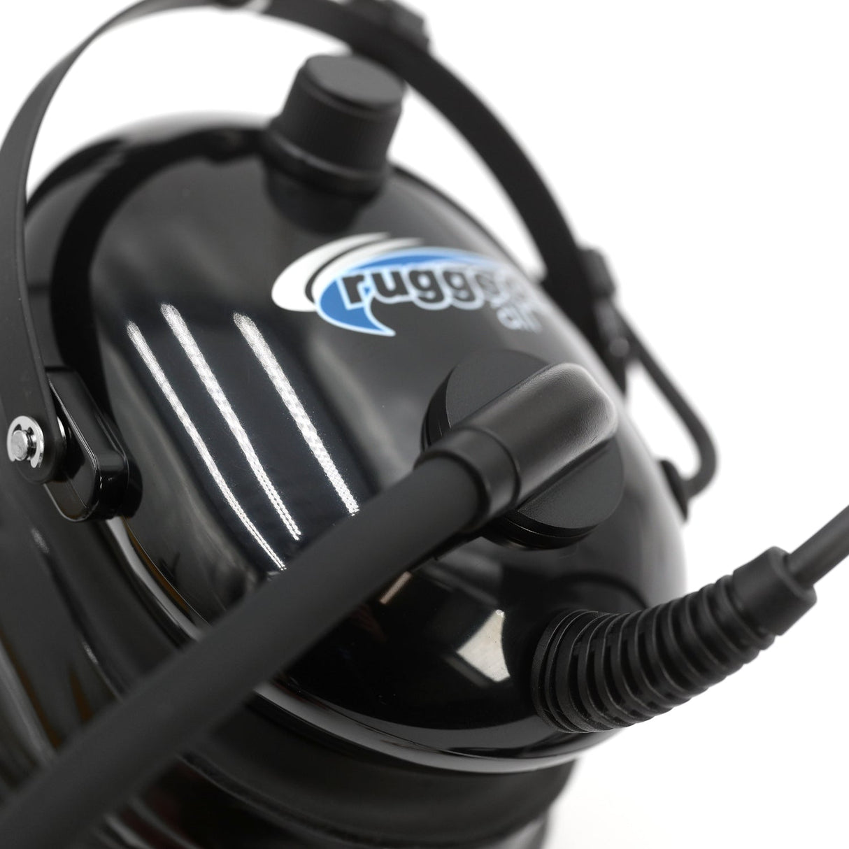 Rugged Air RA900 General Aviation Instructor Pilot Headset with PTT