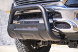 Dodge 09-18 RAM 1500 Bull Bar w/LED Light Bar Black Rough Country