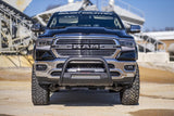 RAM 19-20 1500 Bull Bar w/LED Light Bar Black Rough Country