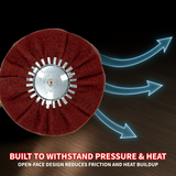 14" Satin Buffing Wheel for Polishing Machines