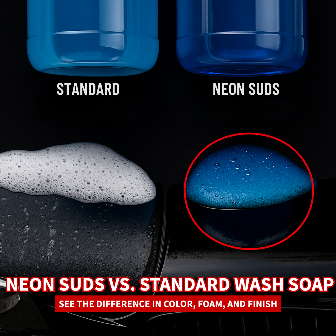 Neon Suds Colored Wash & Wax