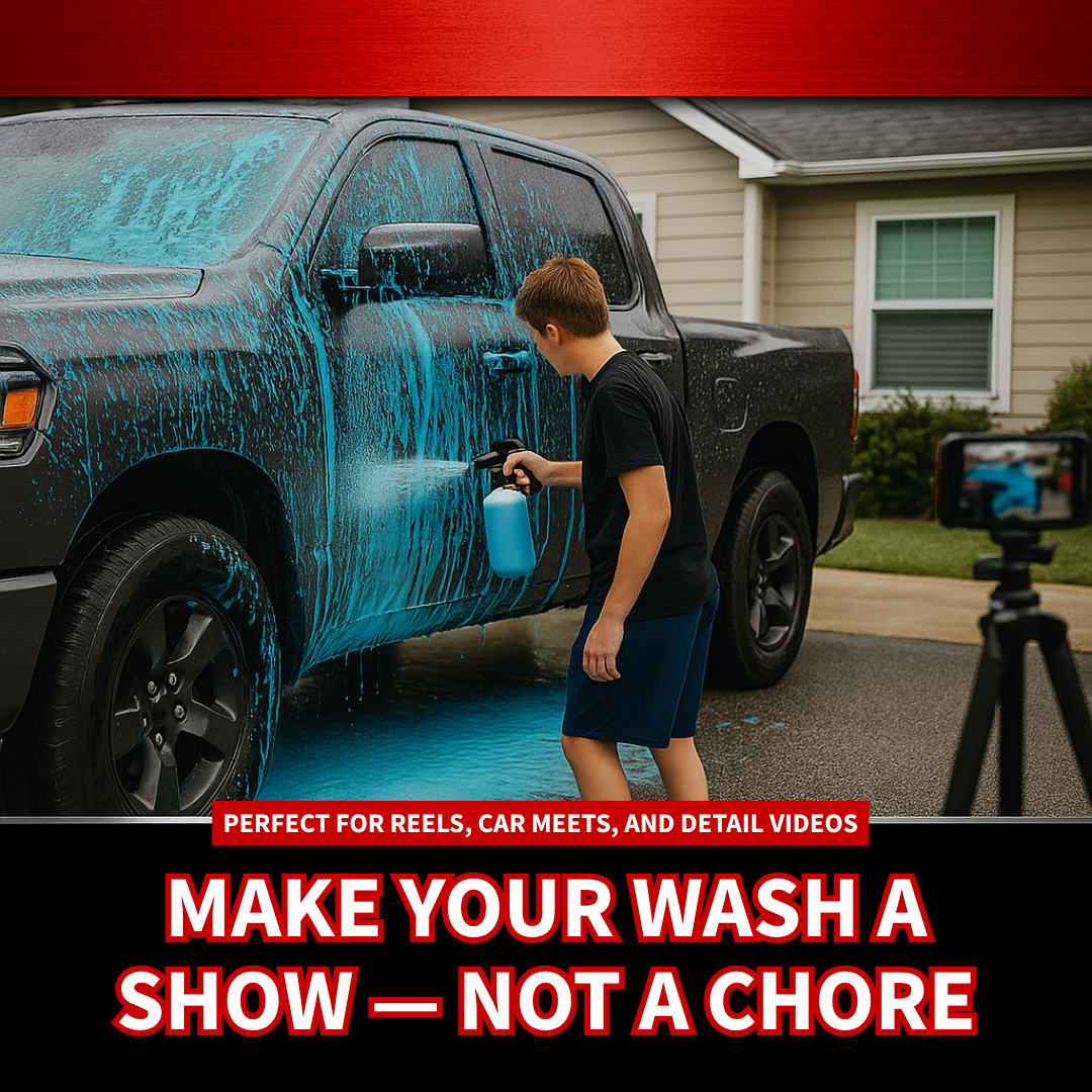Neon Suds Colored Wash & Wax