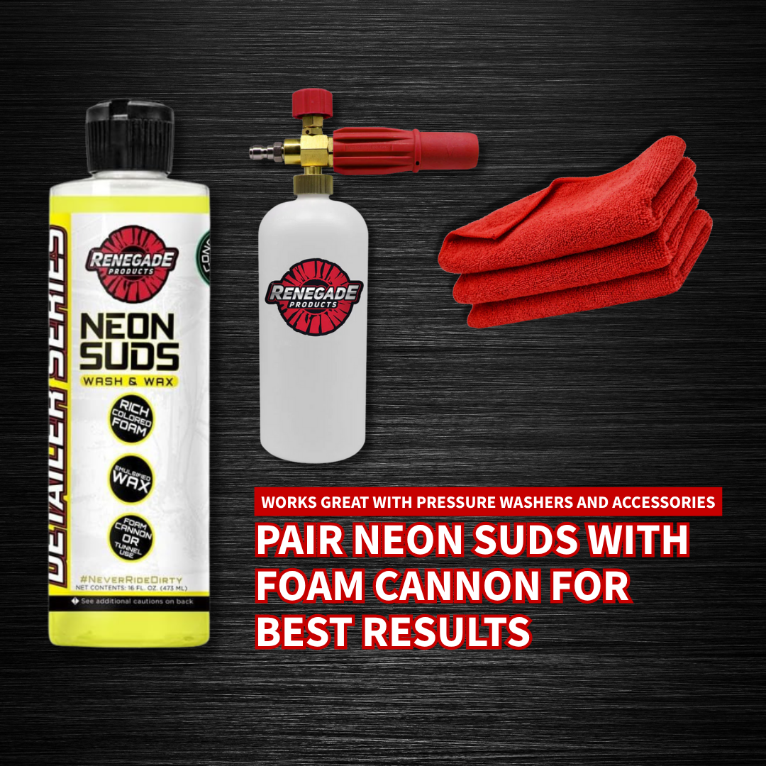 Neon Suds Colored Wash & Wax