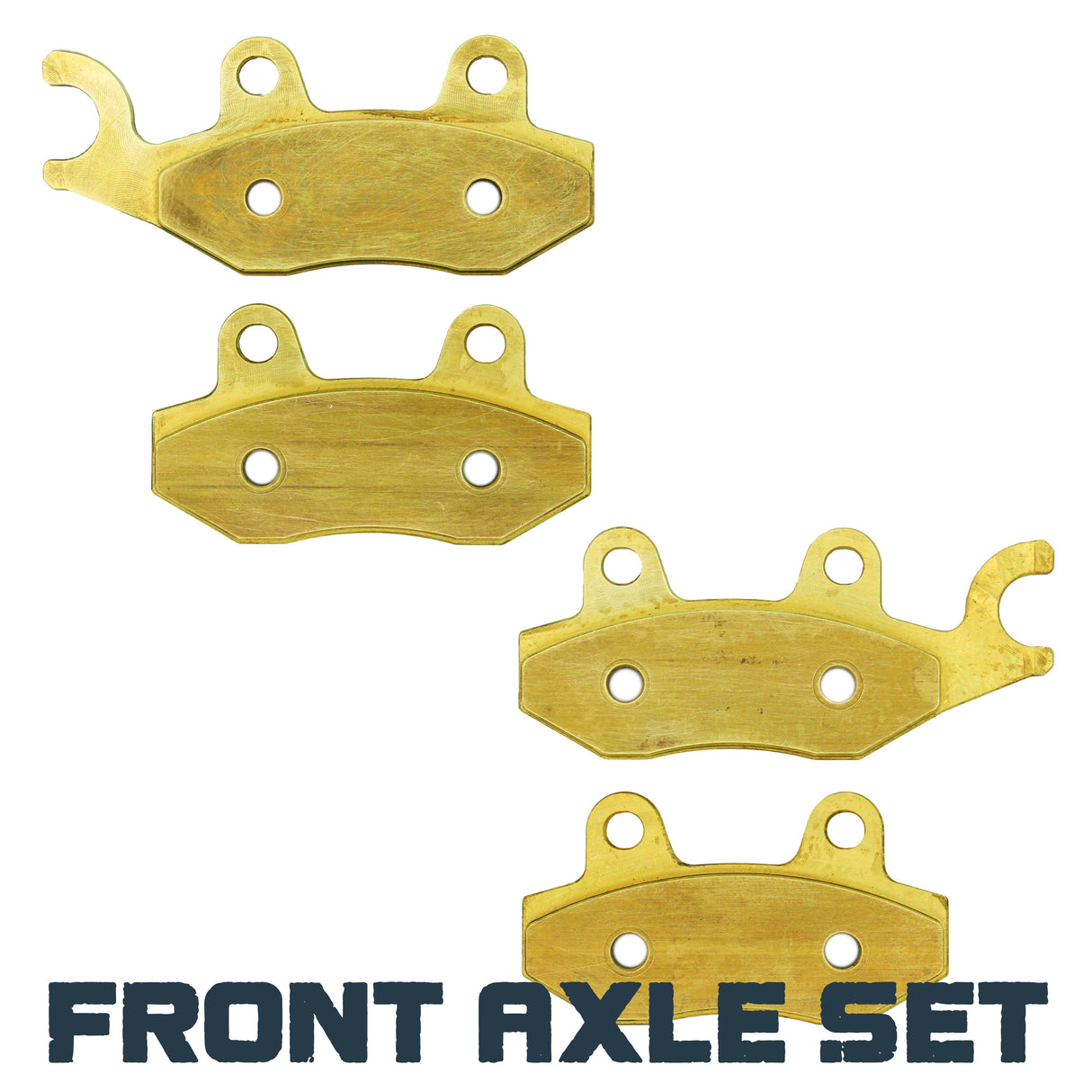 Kawasaki Mule Pro DX/DTX/FX/FXT/FXR/MX 2015-2027 Brass Brake Pad Set Traild