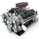 Ford Small Block Compatible 302 c.i. Engine and TKX Manual Transmission - 370 Horsepower - Standard Edition Builder Series - Polished Pulley Kit - Carbureted
