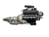 Ford Small Block Compatible 347 c.i. Engine and 4R70W Automatic Transmission - 415 Horsepower - Standard Edition Builder Series - Polished Pulley Kit - Fuel Injected