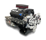Ford Small Block Compatible 347 c.i. Engine and 4R70W Automatic Transmission - 415 Horsepower - Standard Edition Builder Series - Polished Pulley Kit - Fuel Injected