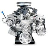 Ford Small Block Compatible 347 c.i. Engine and TKX Manual Transmission - 415 Horsepower - Mustang Edition Builder Series - Polished Pulley Kit - Carbureted
