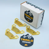 Arctic Cat Alterra 1000/700/600/550/500/450/400 2009-2025 Brass Brake Pad Set Traild