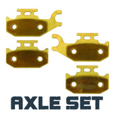 Can-Am Maverick MAX/XDS/XMR 2013-2018 Brass Brake Pad Set Traild